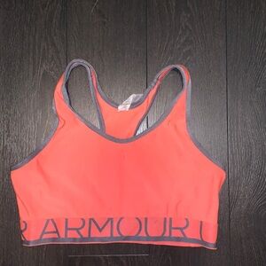 Under armour neon sport bra